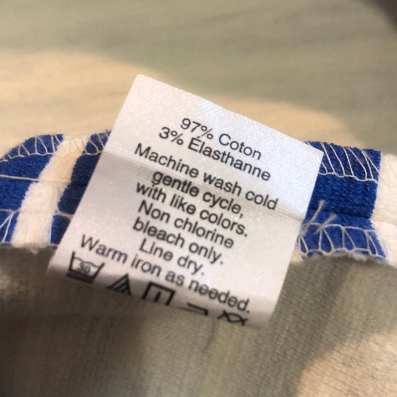 Beautiful J. Crew Blue & White Stripe Dress - Picture 8 of 10